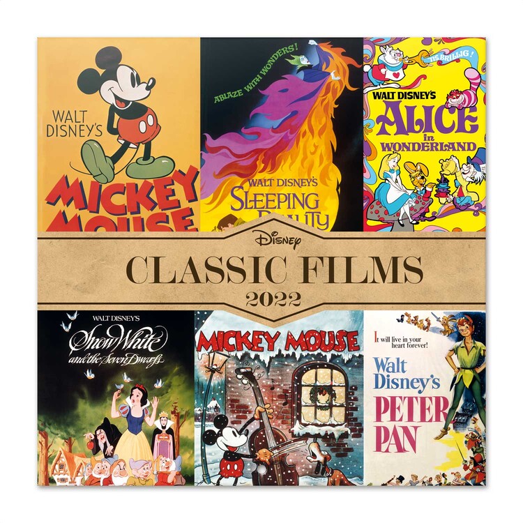 Kalender 2027 Disney - Classic Films