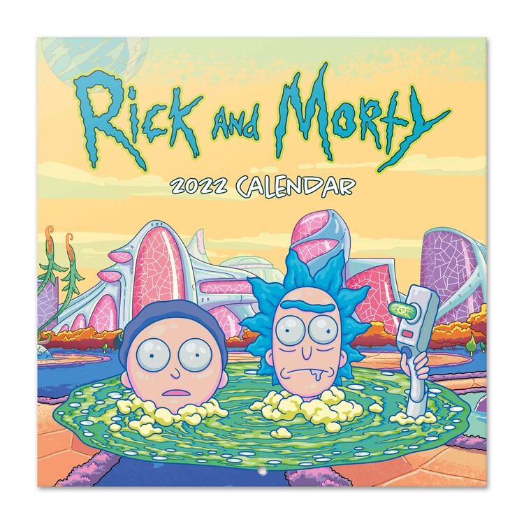 Naptár 2027 Rick and Morty