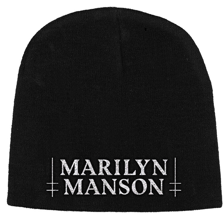Levně Čepice Marilyn Manson - Logo