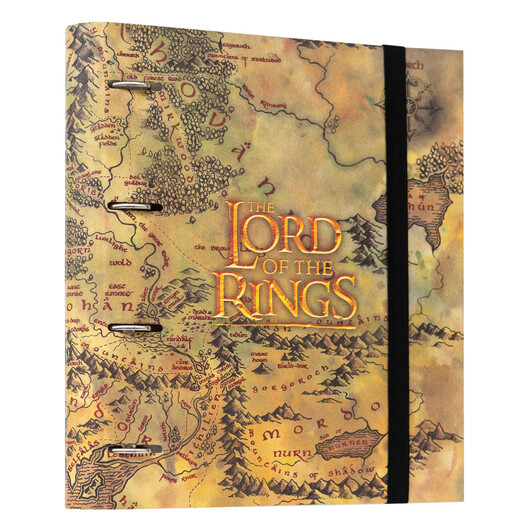 Psací potřeby Lord of the Rings - Map A4