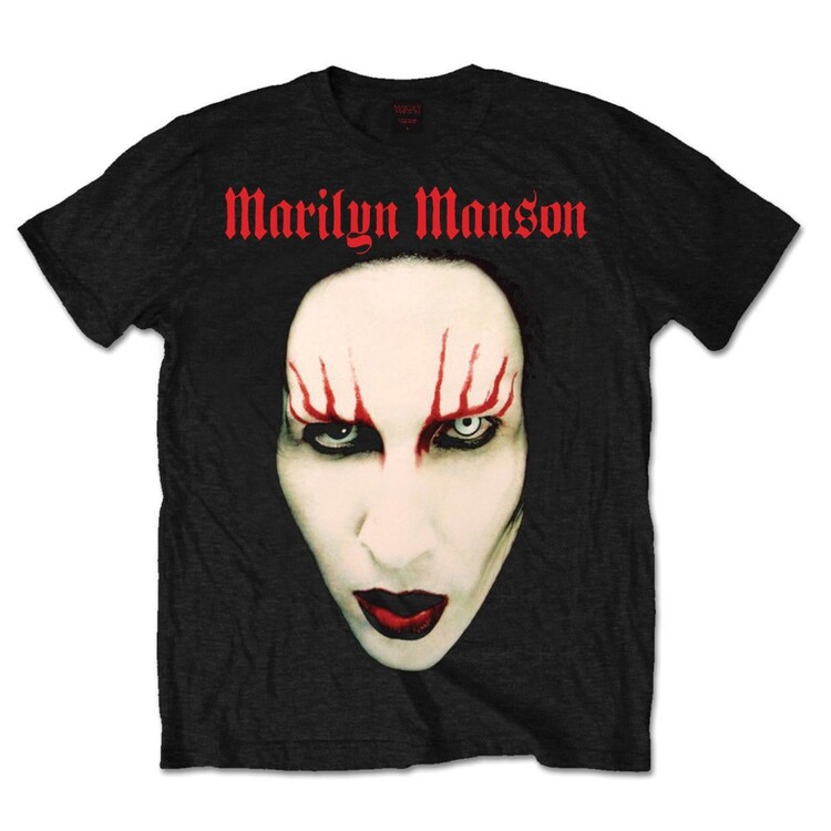 T-shirt Marilyn Manson - Red lips