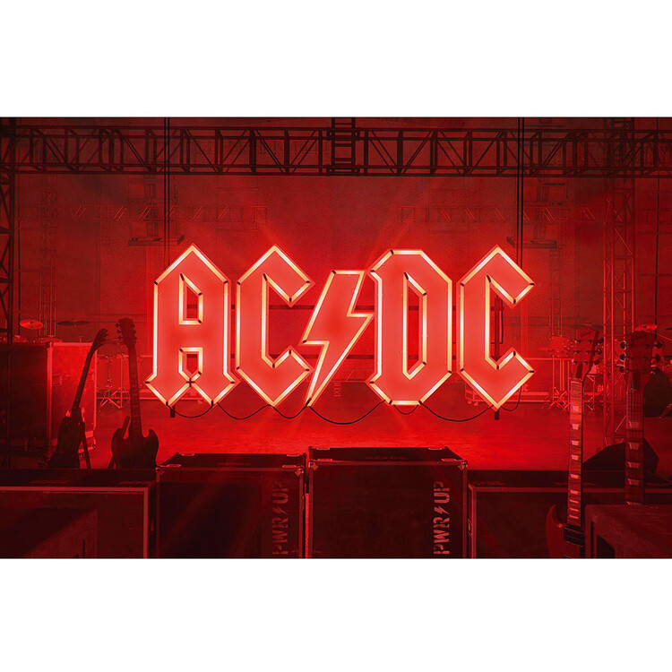 Textielposter AC/DC - PWR-UP