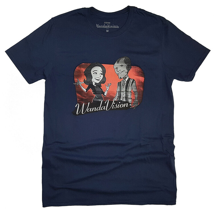 T-shirt Wandavision - Red Logo Cartoon