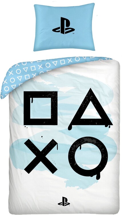 Sängkläder Playstation - Buttons White
