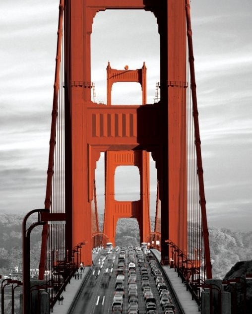 Poster GOLDEN GATE BRIDGE – san francisco