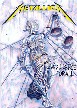 Poster Metallica - justice for all