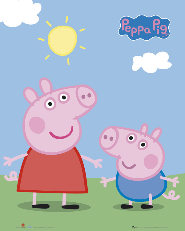 Poster Peppa pig