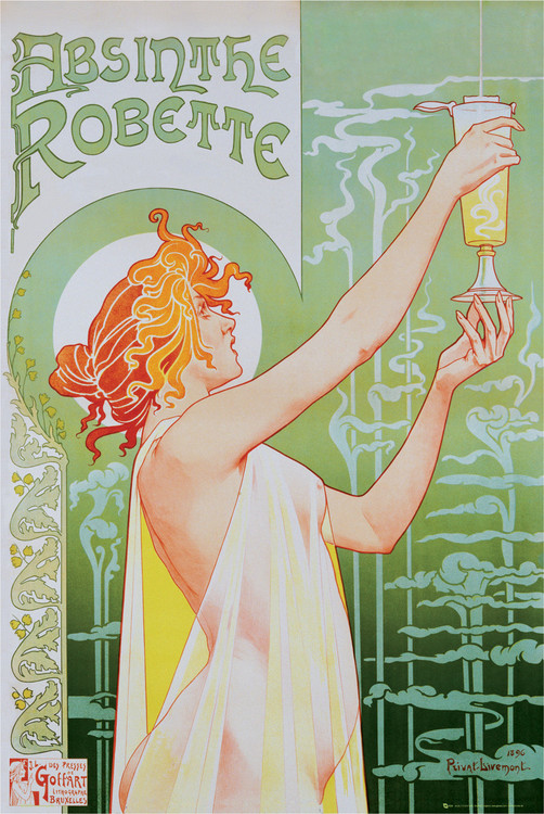 Plakát Absinthe Robette