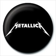 Button METALLICA - logo