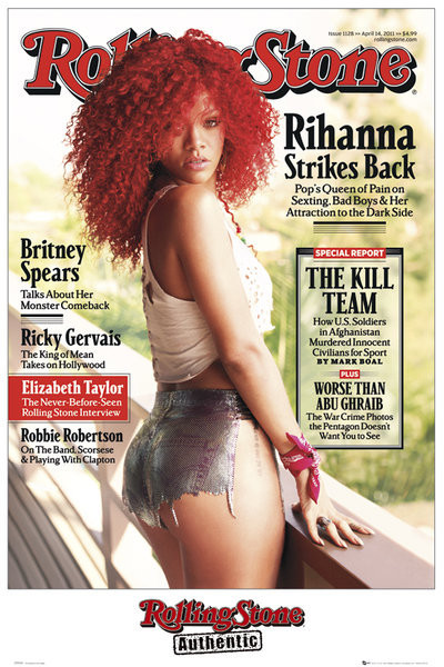 Poster the Rolling Stone - Rihanna