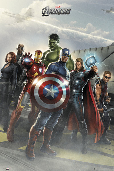 Poster THE AVENGERS - airbase