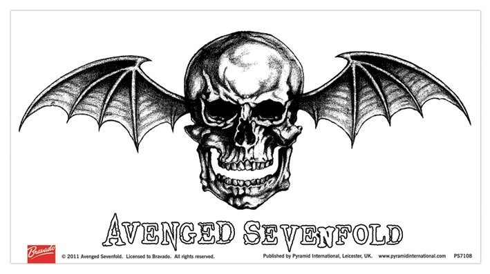 Stickers AVENGED SEVENFOLD – skull