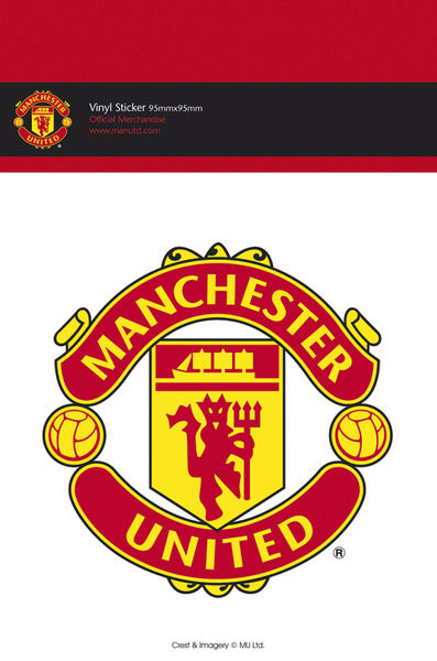 Samolepky MAN UNITED CLUB CREST