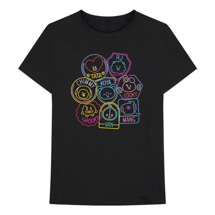 T-Shirt BT21 - Neons
