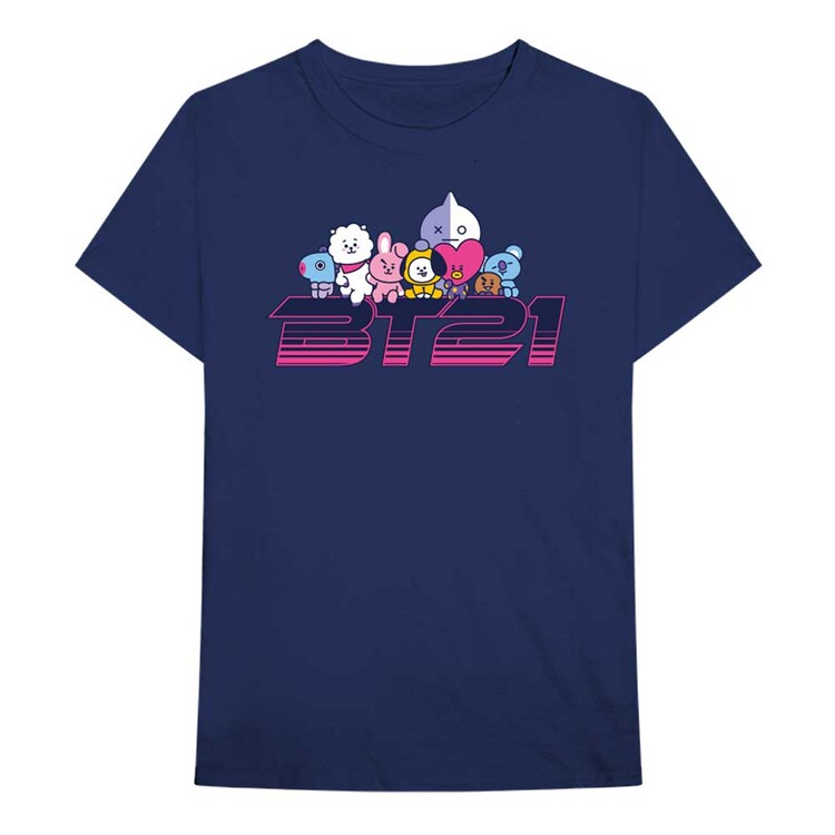 T-Shirt BT21 - Space Wappen Logo