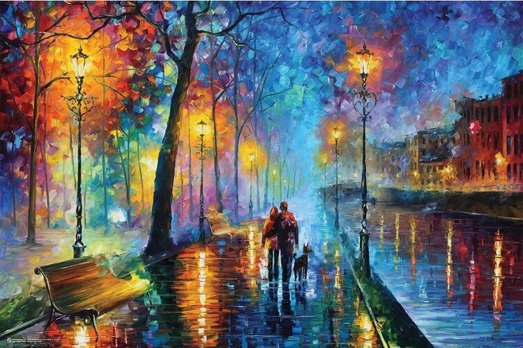 Poster Leonid Afremov - Melody Of The Night