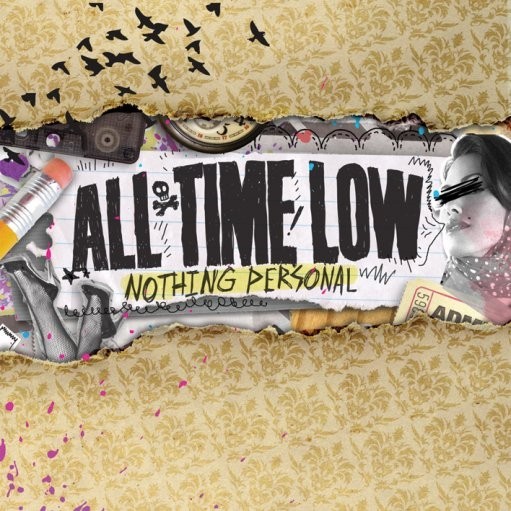 Samolepky ALL TIME LOW – album cover