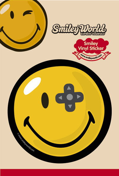 Samolepky SMILEY – gaming