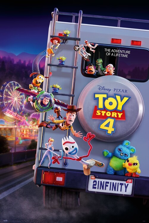 Plakát, Obraz - Toy Story 4 - To Infinity, (61 x 91.5 cm)