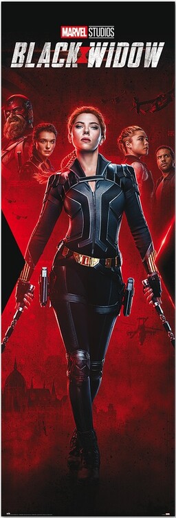 Plakát, Obraz - Marvel - Black Widow, 53x158 cm