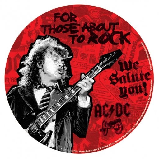 Stickers AC/DC – for those about to rock