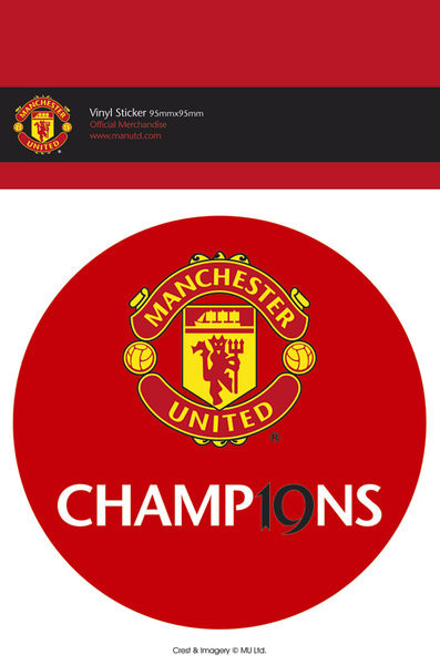 Stickers MAN UNITED - 19 titles