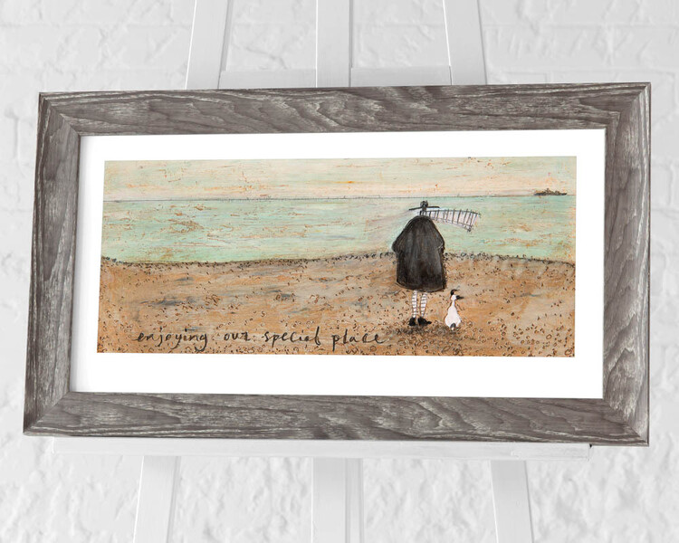 Ingelijste poster Sam Toft - Enjoying Our Special Place