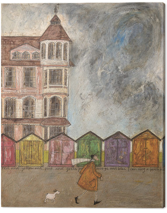 Obraz na płótnie Sam Toft - I Can Sing a Beach Hut