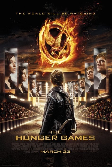 Póster HUNGER GAMES - stadium