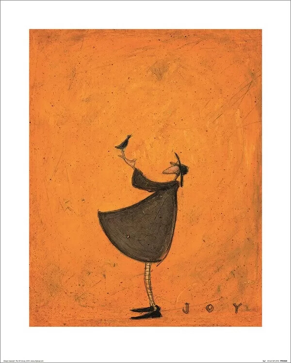 Kunsttryk Sam Toft - Joy