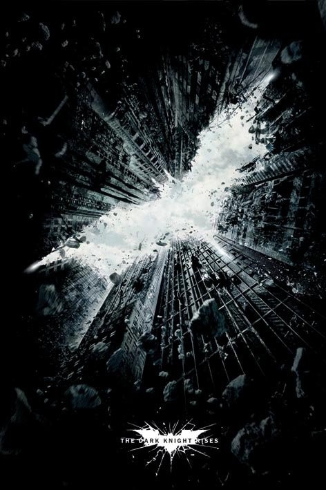 Plakát BATMAN DARK KNIGHT RISES - city