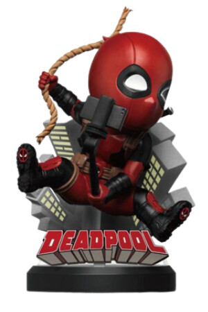 Figuur Deadpool - Leaping OVer Buildings