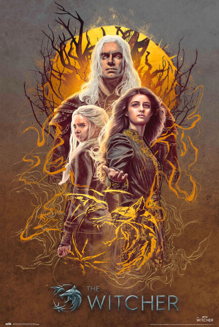 Plakát, Obraz - The Witcher: Season 2 - Group, 61x91.5 cm