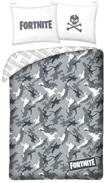 Beddengoed Fortnite - Grey