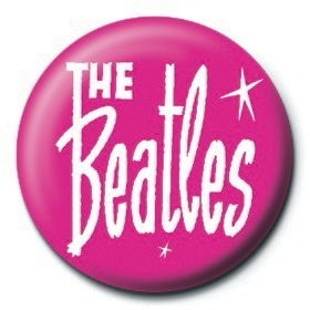 Placka BEATLES - pink