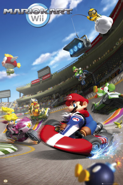Poster Nintendo - mario kart