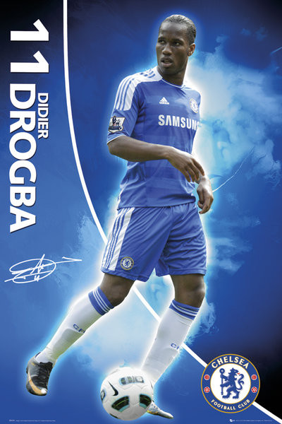 Plakát Chelsea - drogba 11/12