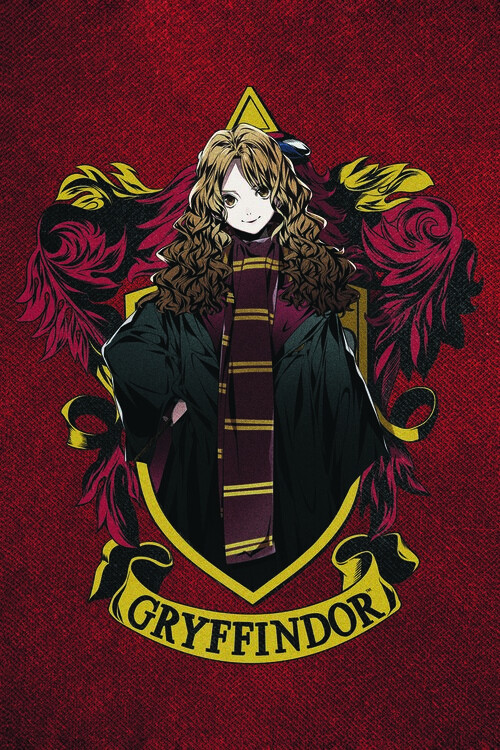 Poster Hermione Granger - Manga