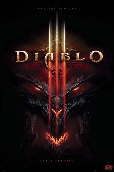Poster Diablo III - the heavens shall