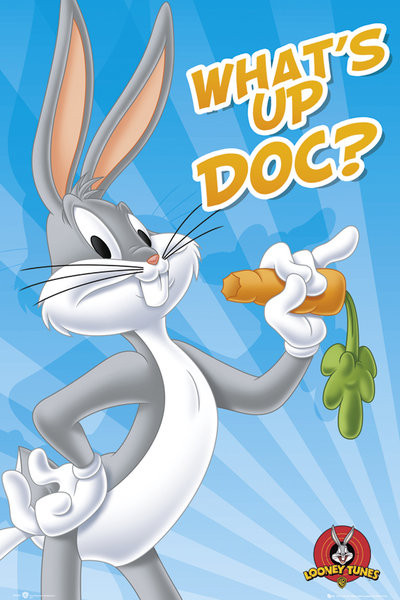 Poster LOONEY TUNES - bugs bunny