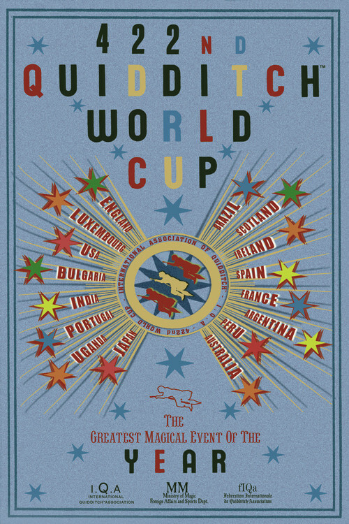 Umělecký tisk Harry Potter - Quidditch World Cup, 26.7x40 cm