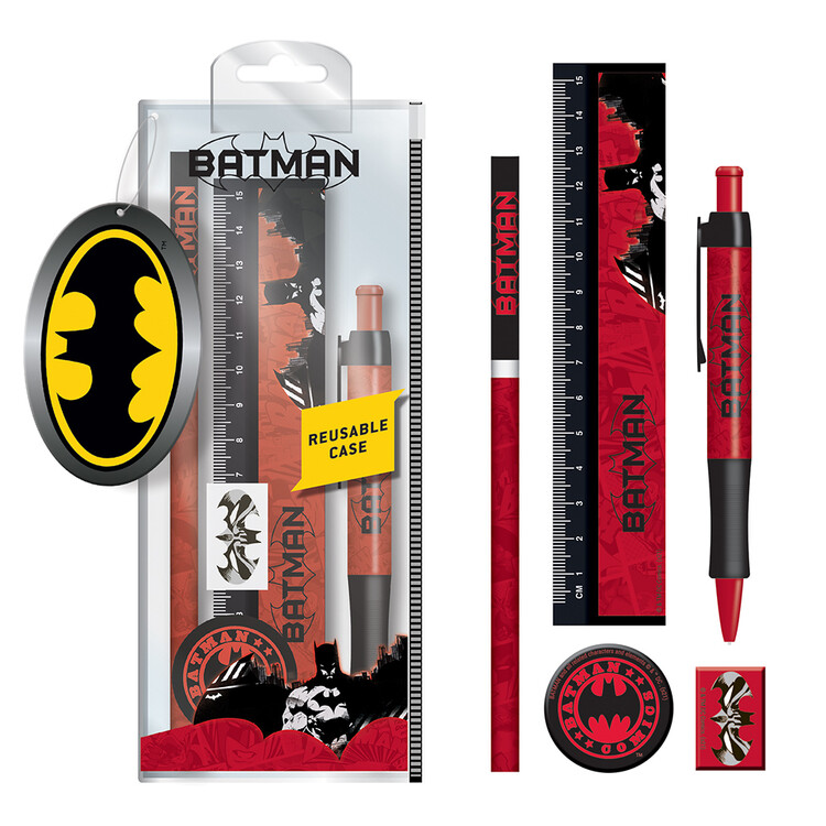 Stationery Batman - Red