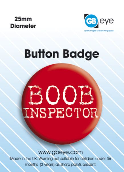 Anstecker Boob Inspector