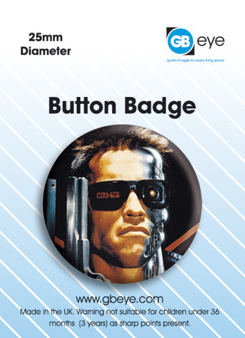Badge The Terminator