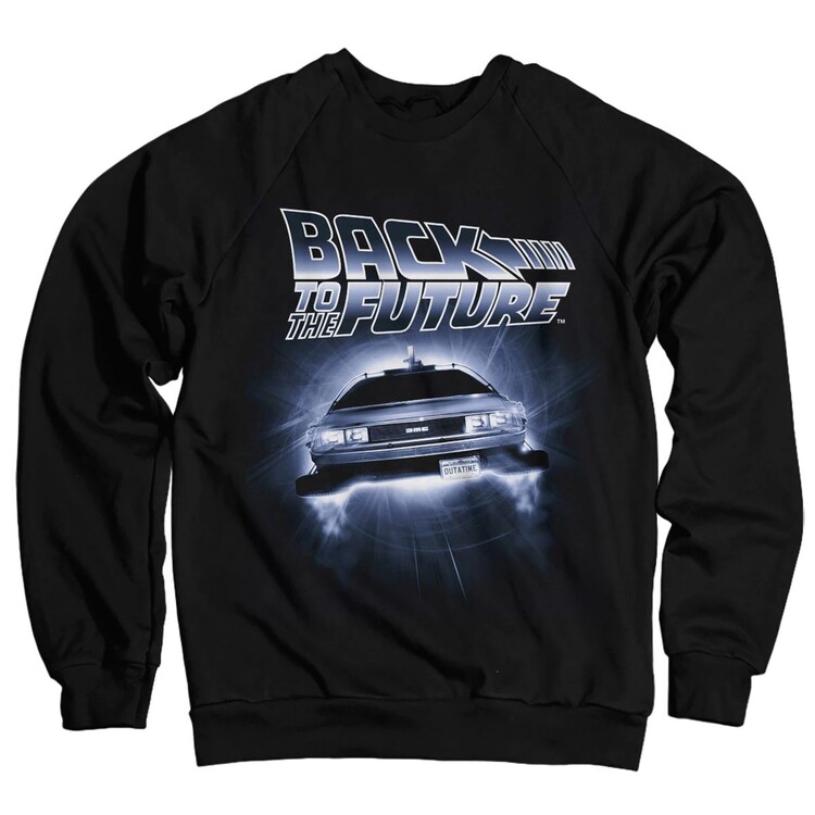 Pullover Back to the Future - Flying Delorean