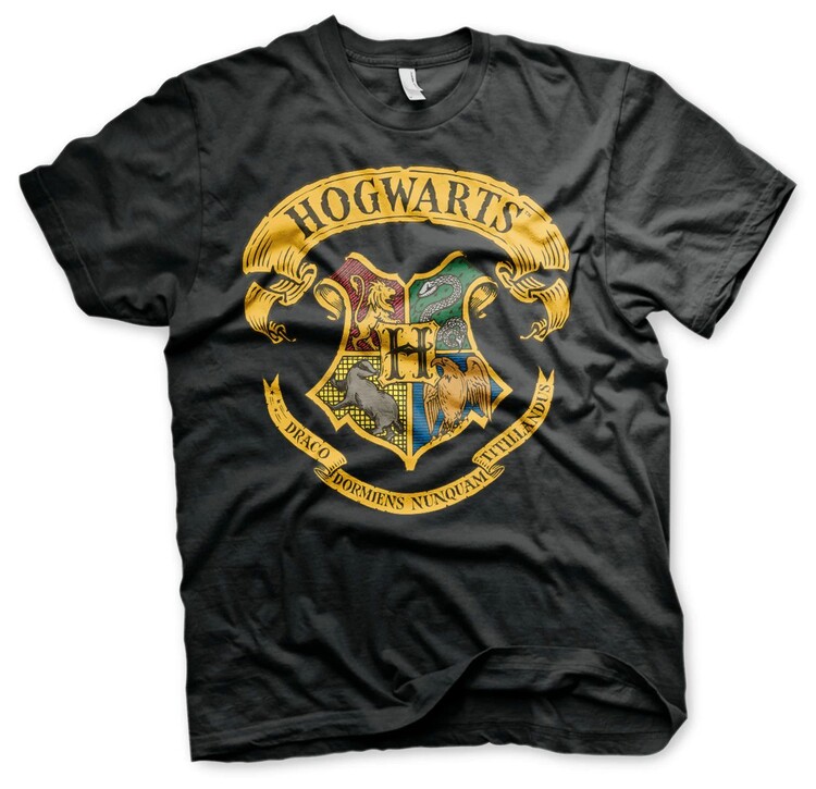 Levně Tričko Harry Potter - Hogwarts Crest, S