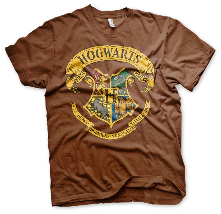 T-skjorte Harry Potter - Hogwarts Crest