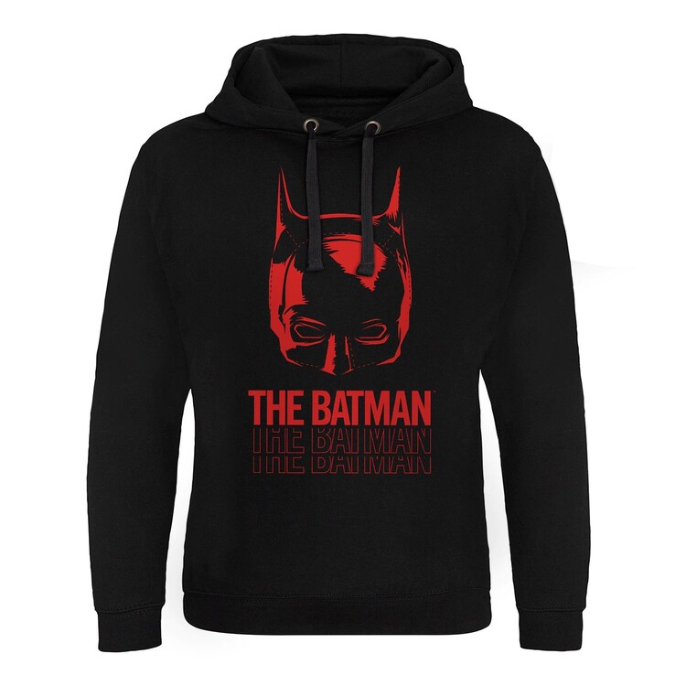 Levně Mikina The Batman 2022 - Layered Logo, S