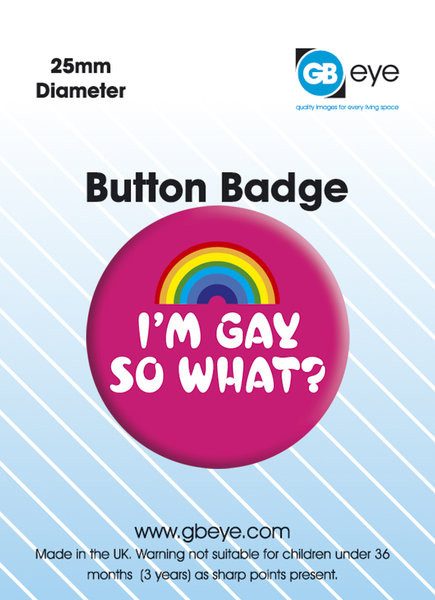 Button IM GAY