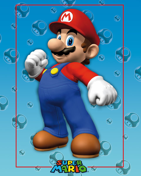 Poster Nintendo - super mario